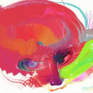 <br>LE CHAT SOURIS <span style='color: #99AEC0'>- PEINTURE NUMÉRIQUE</span><br>
<span style='color: #5E7C98'>Lumière sur écran -</span> <em><span style='color: #FF8D00;font-size: 10px;'>PAS À VENDRE</span></em><br><br>