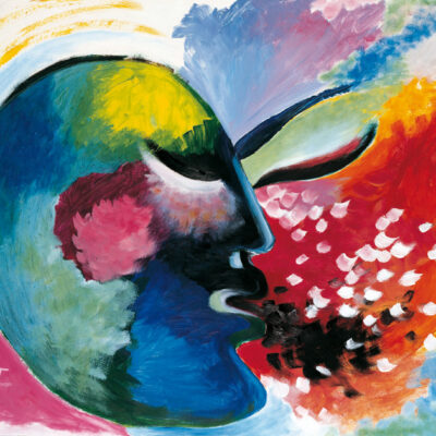 LE CRACHEUR DE... - Acrylique sur papier.